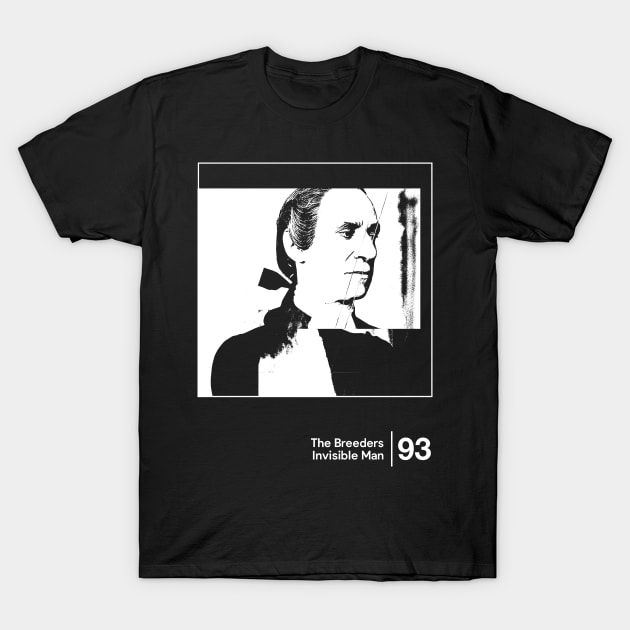 The Breeders - Minimalist Graphic Artwork Design T-Shirt by saudade